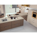 Hot selling wood veneer kitchens for kitchen popular for Canada market